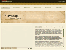 Tablet Screenshot of bastina-slavonija.info